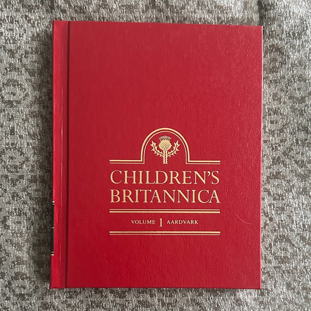 Children's Britannica Volume 1 - Red